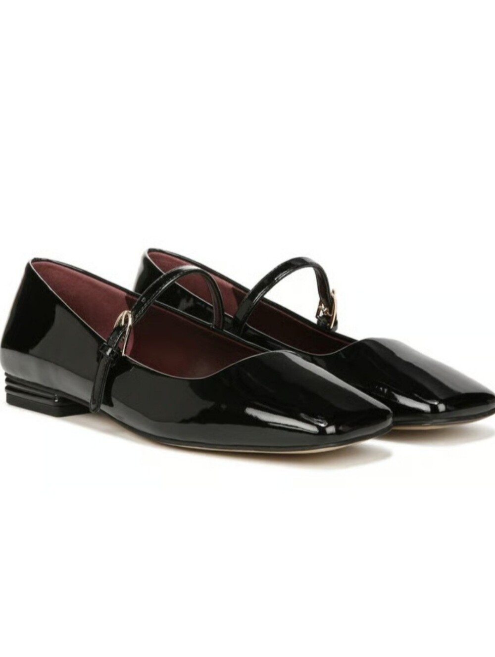 Franco Sarto Black Tinsley Mary Jane Flats